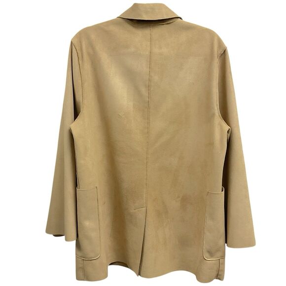 Vintage Weatherproof Garment Company Women's Size M Tan Jacket Pockets Hong Kong - Picture 2 of 6